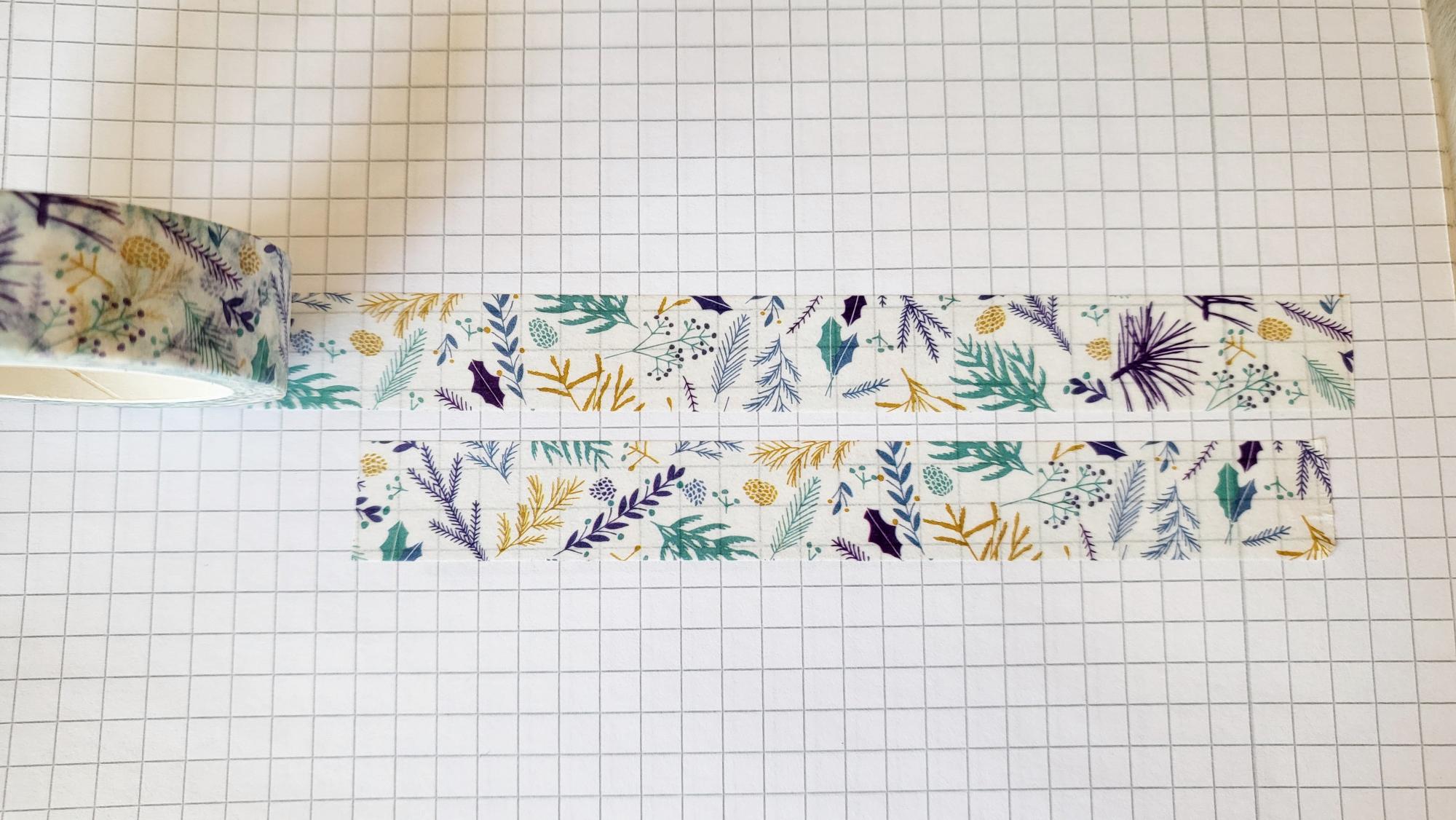 Washi Tape Pflanzen